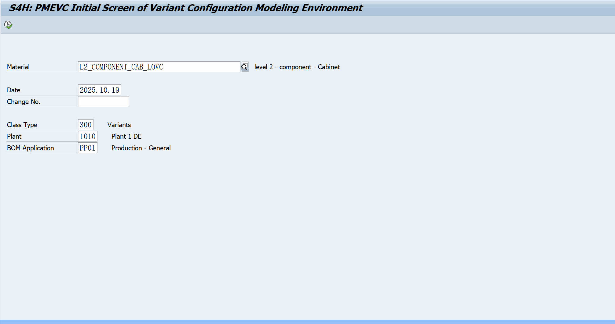 Procedure on routing operation in PMEVC
